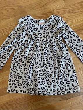 Toddler Girl Leopard Swing Dress